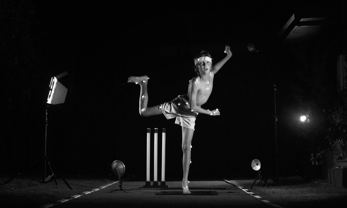 Thumbnail for Ambitious artwork shines new light on backyard cricket