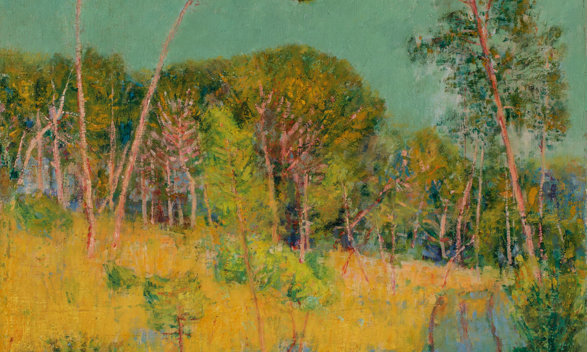 John Russell's 'A Clearing in the Forest' (full image and caption below).
