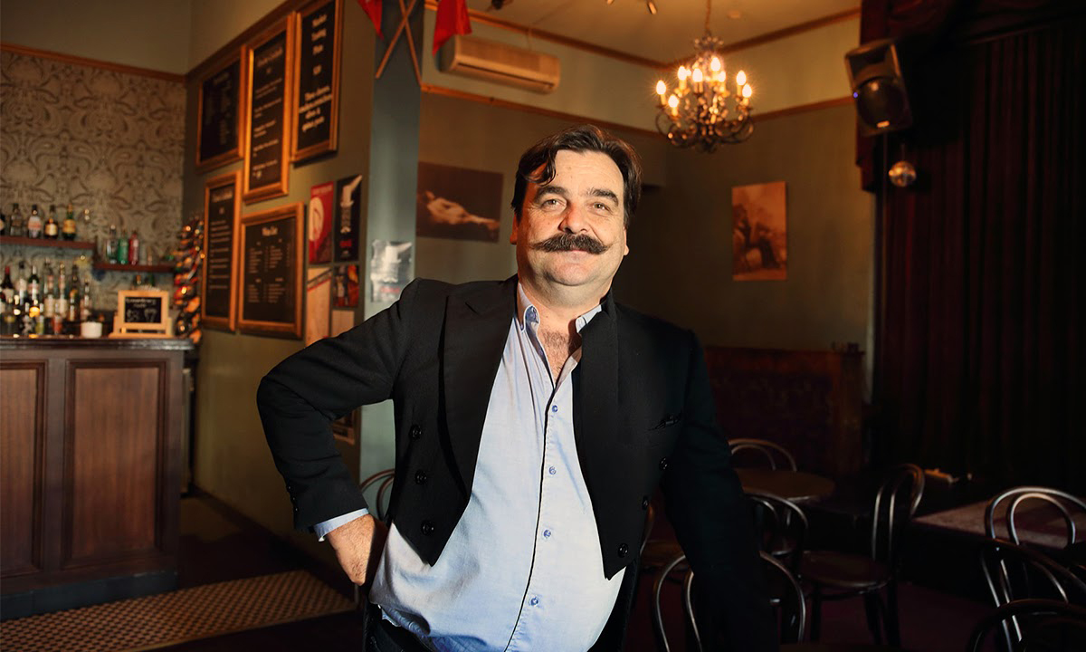 Cabaret Fringe founder and director Paul Boylon in La Boheme. Photo: Tony Lewis