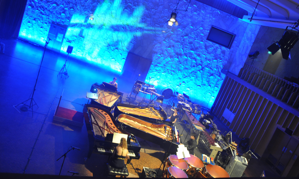 A performance by SA music ensemble Soundstream Collective.