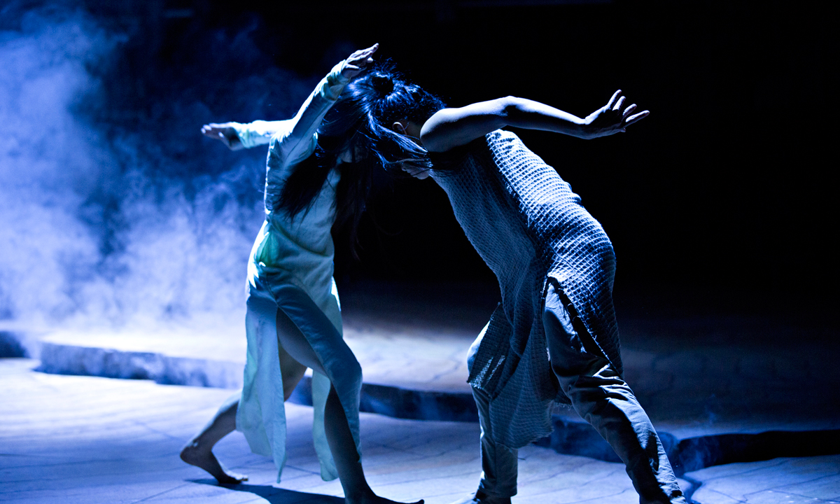 Dance-theatre work Until the Lions. Photo: Jean Louis Fernandez