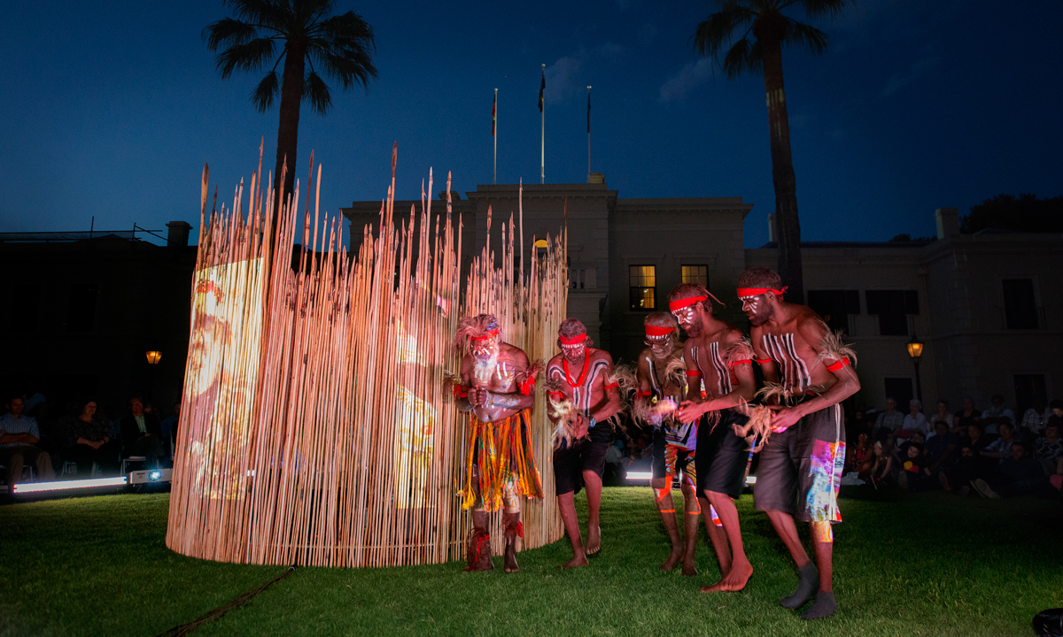 Thumbnail for 600 suspended spears a highlight of 2017 Tarnanthi