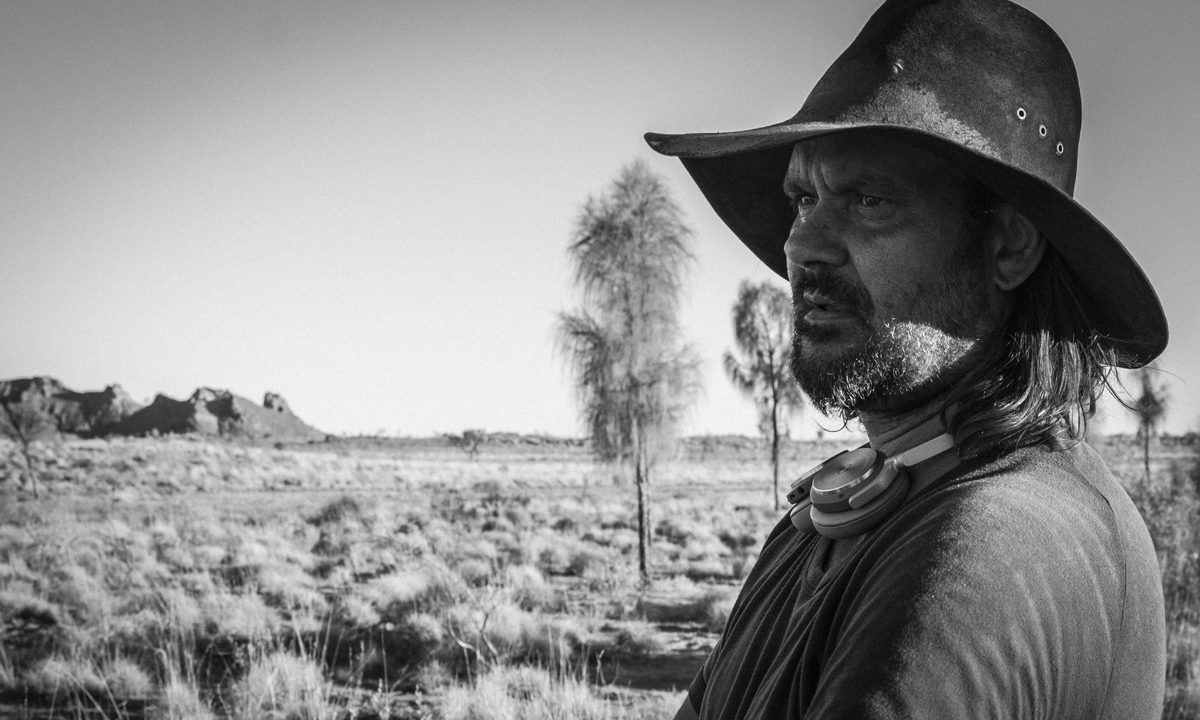 Warwick Thornton on the set of Sweet Country. Photo: Mark Rogers