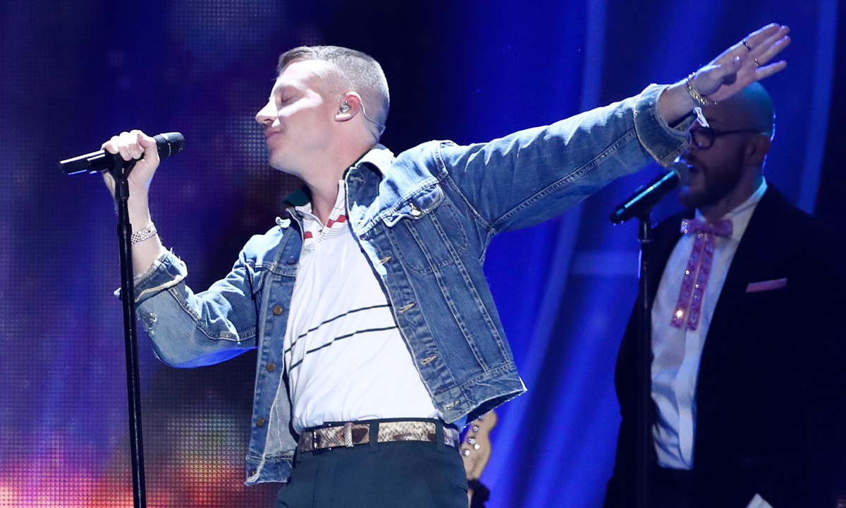 Macklemore has waded into Australia's gay-marriage debate. Photo: AP