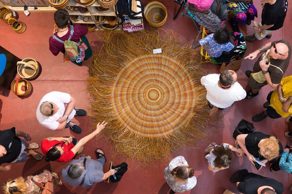 The Tarnanthi Art Fair in 2015. Photo: John Montesi