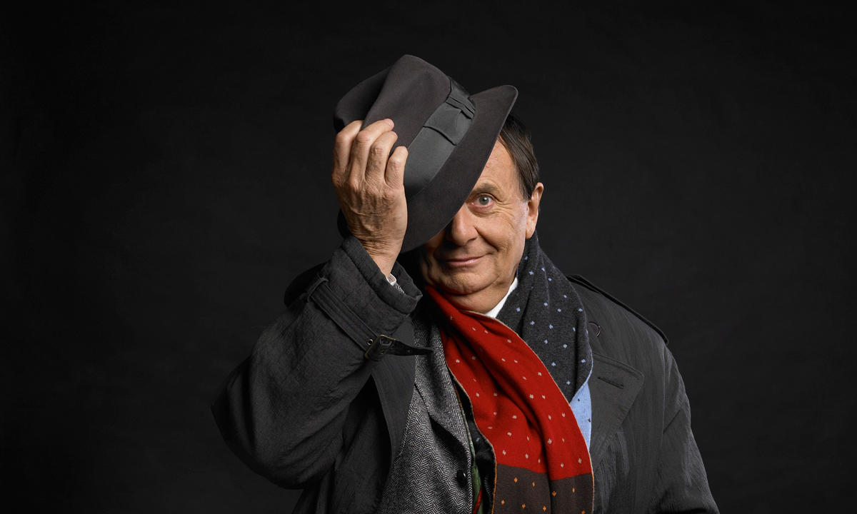 Barry Humphries: 'This is perhaps the bravest thing I've ever done '. Photo: Simon Schulter