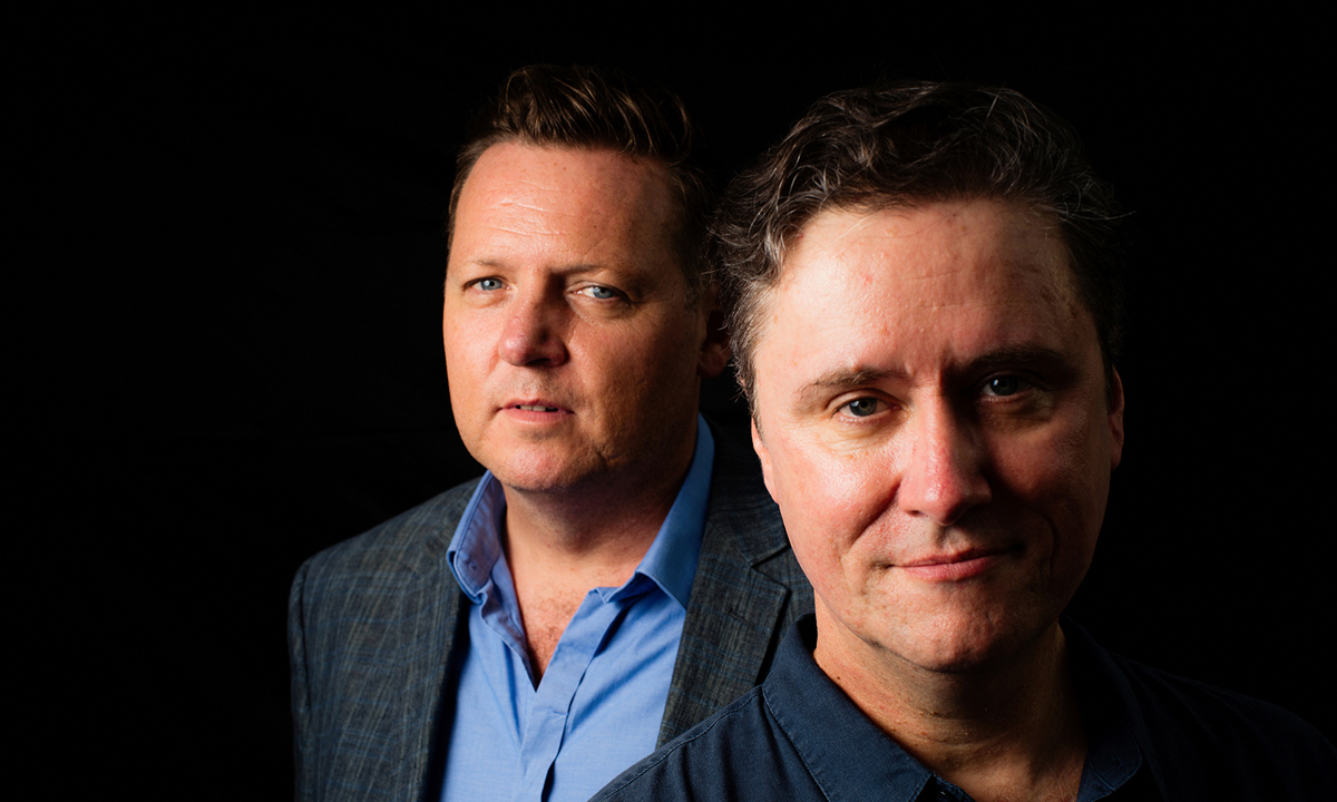 Kari Gislason and Richard Fidler. Photo: Luke Henery