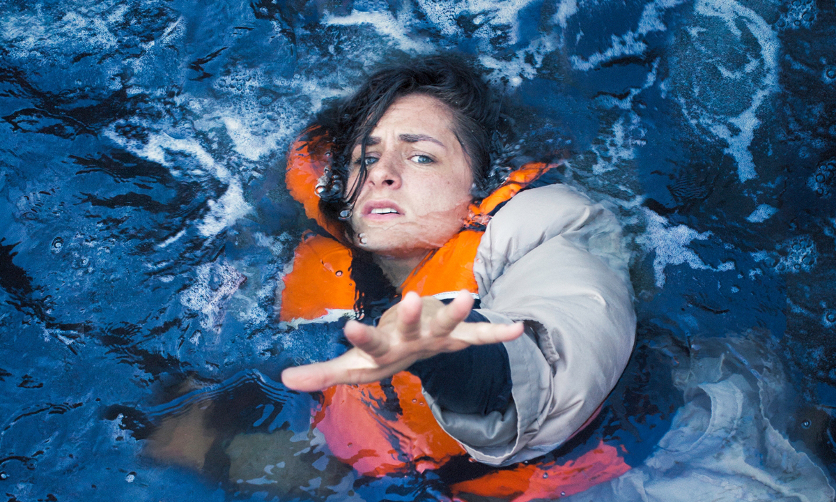 Avital Lvova stars in Borders by Henry Naylor. Photo: Rosalind Furlong