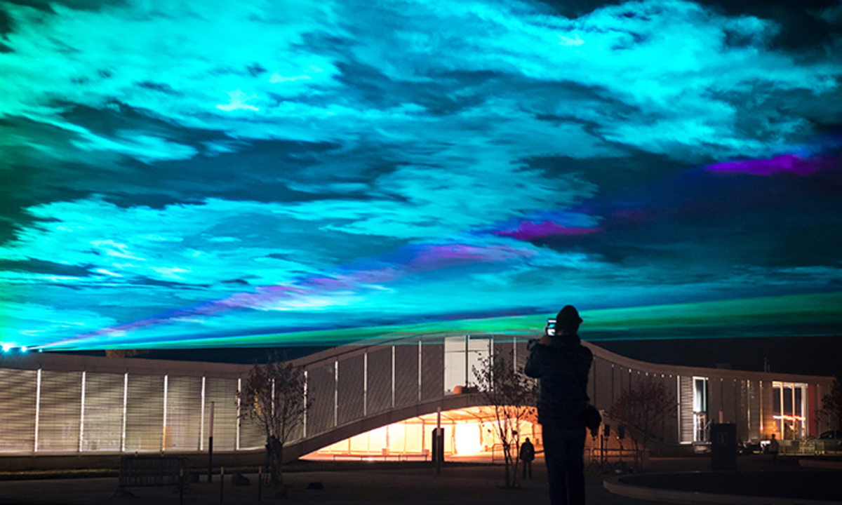 Thumbnail for Northern Lights simulation to switch on Adelaide Fringe
