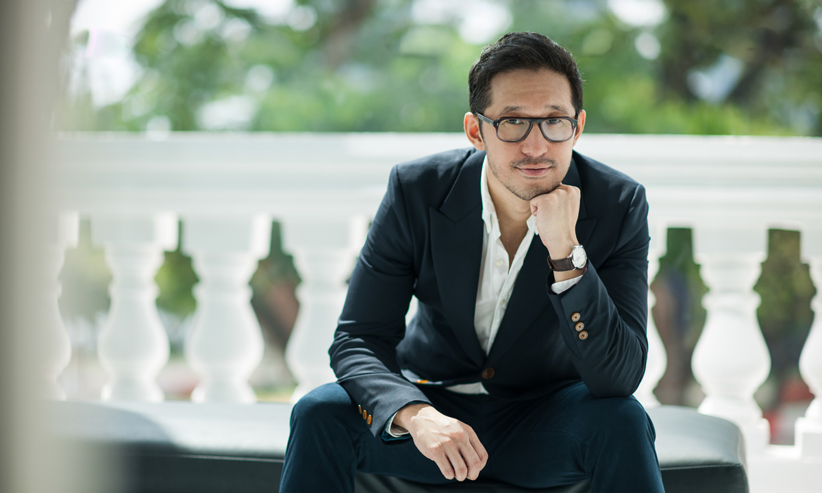 Conductor Jason Lai's 'guilty pleasure' is listening to movie soundtracks.