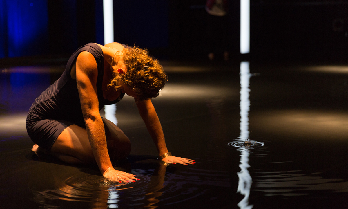 Anna Steen as Ruby in State Theatre Company's In the Club. Photo: Sia Duff