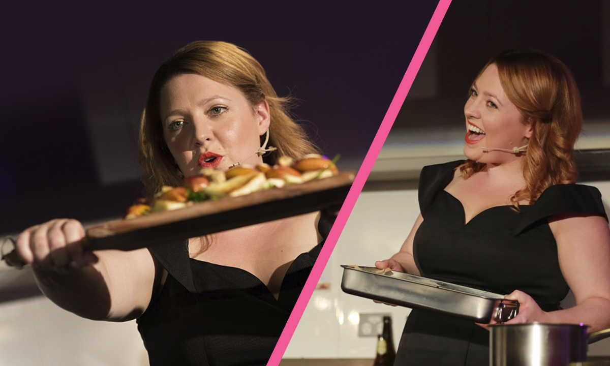 Michelle Pearson performs in Comfort Food Cabaret. Photo: Supplied