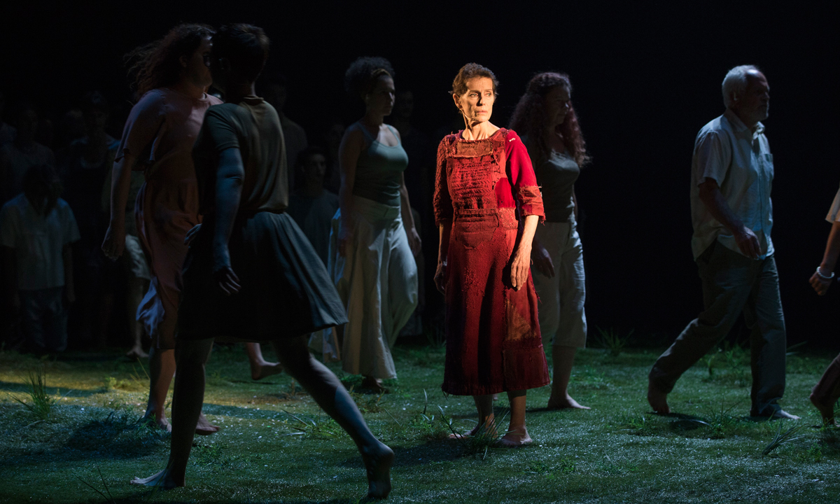 Helen Morse is simply extraordinary in Memorial. Photo: Shane Reid / Adelaide Festival