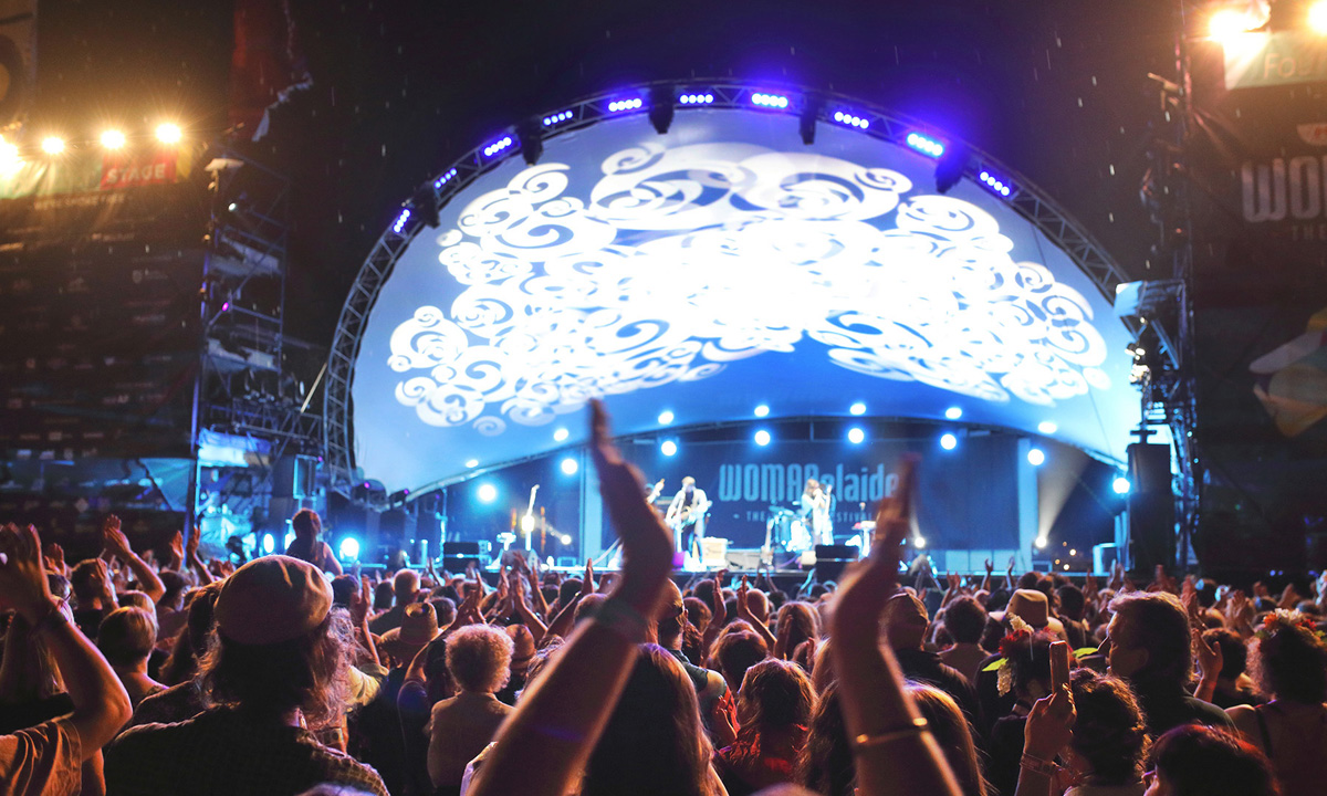 WOMADelaide joins the Mad March festivities. Photo: Tony Lewis / WOMADelaide