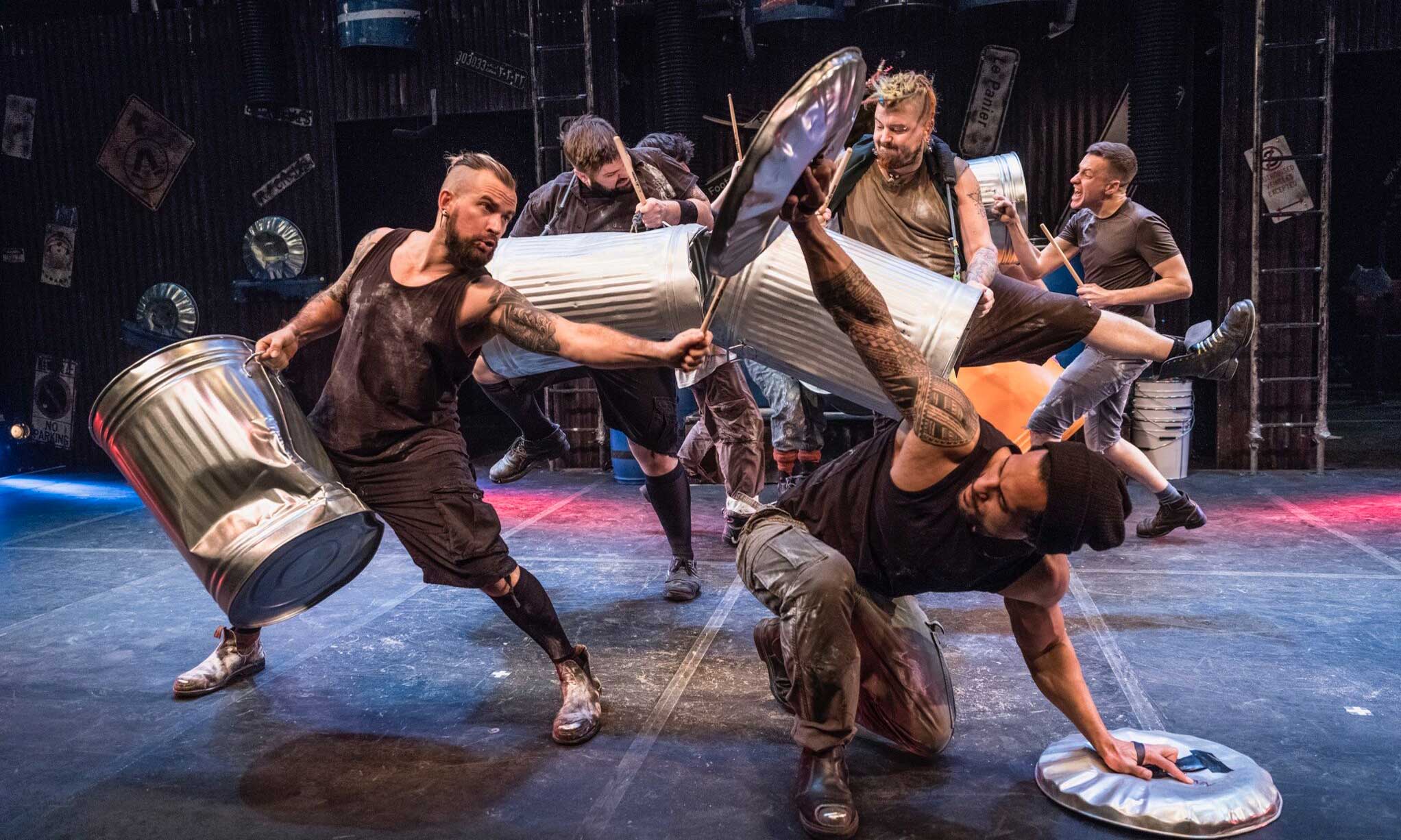 Stomp will perform at the Entertainment Centre from Wednesday night. Photo: Steve McNicholas