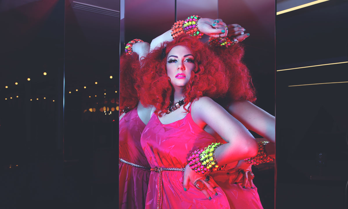 Cabaret diva Miss Frisky will perform with Glorious Misfits and also at the Cab Fest Backstage Club.