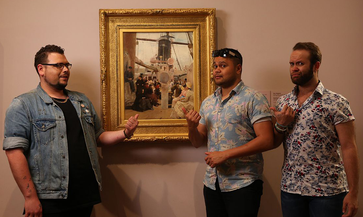Thumbnail for When art meets reality TV, it’s not quite Gogglebox