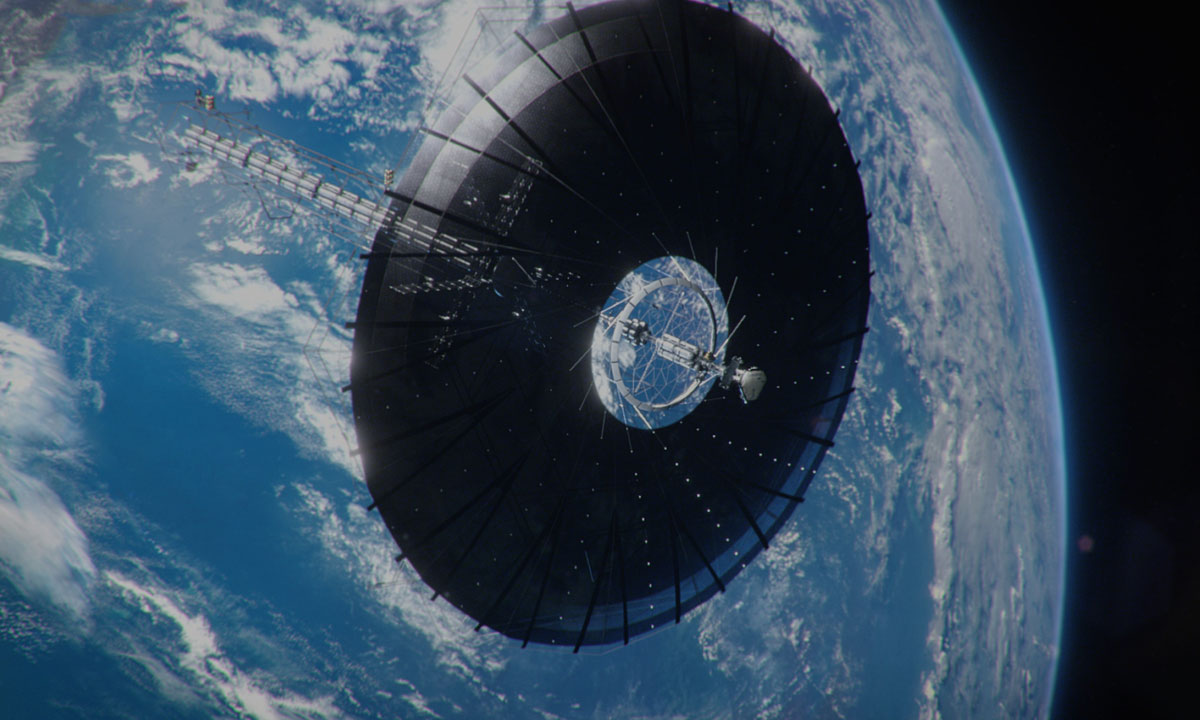 The Minerva vessel leaves Earth's orbit. Photo: ARTE France