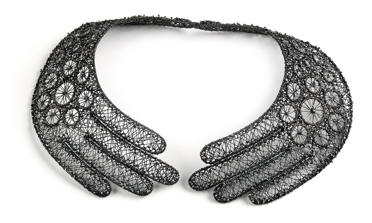 Hands of Lace, by Dutch jeweller Jacomijn Van Der Donk. Photo: Grant Hancock