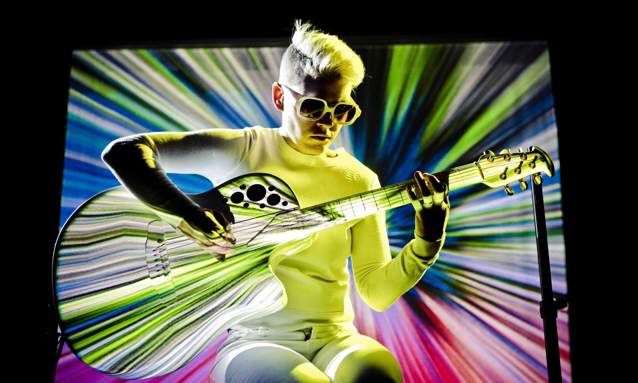 Kaki King will perform at the Adelaide Guitar Festival. Photo: Simone Cecchetti