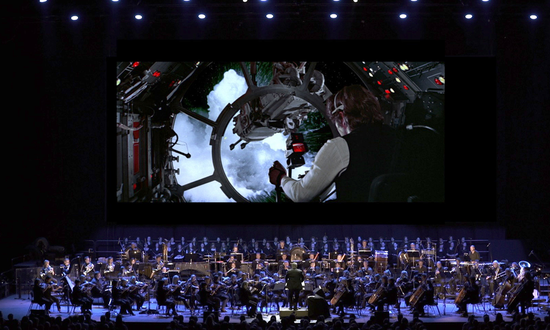 The ASO will perform at a live screening of Star Wars: A New Hope on Saturday. 