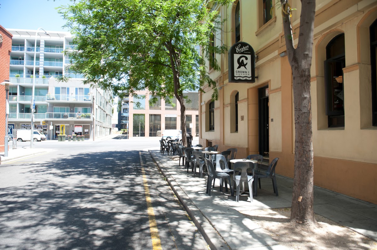 Next year's Fringe Club will be held in the Crown and Anchor 'precinct', housing Roxie's and Chateau Apollo. Photo: Bension Siebert / InDaily