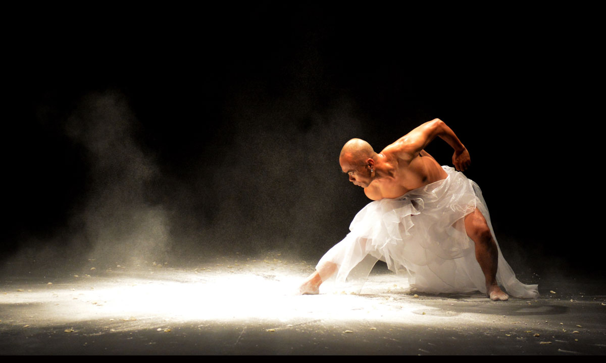 Eko Supriyano performs his mesmeric solo work 'Salt'.