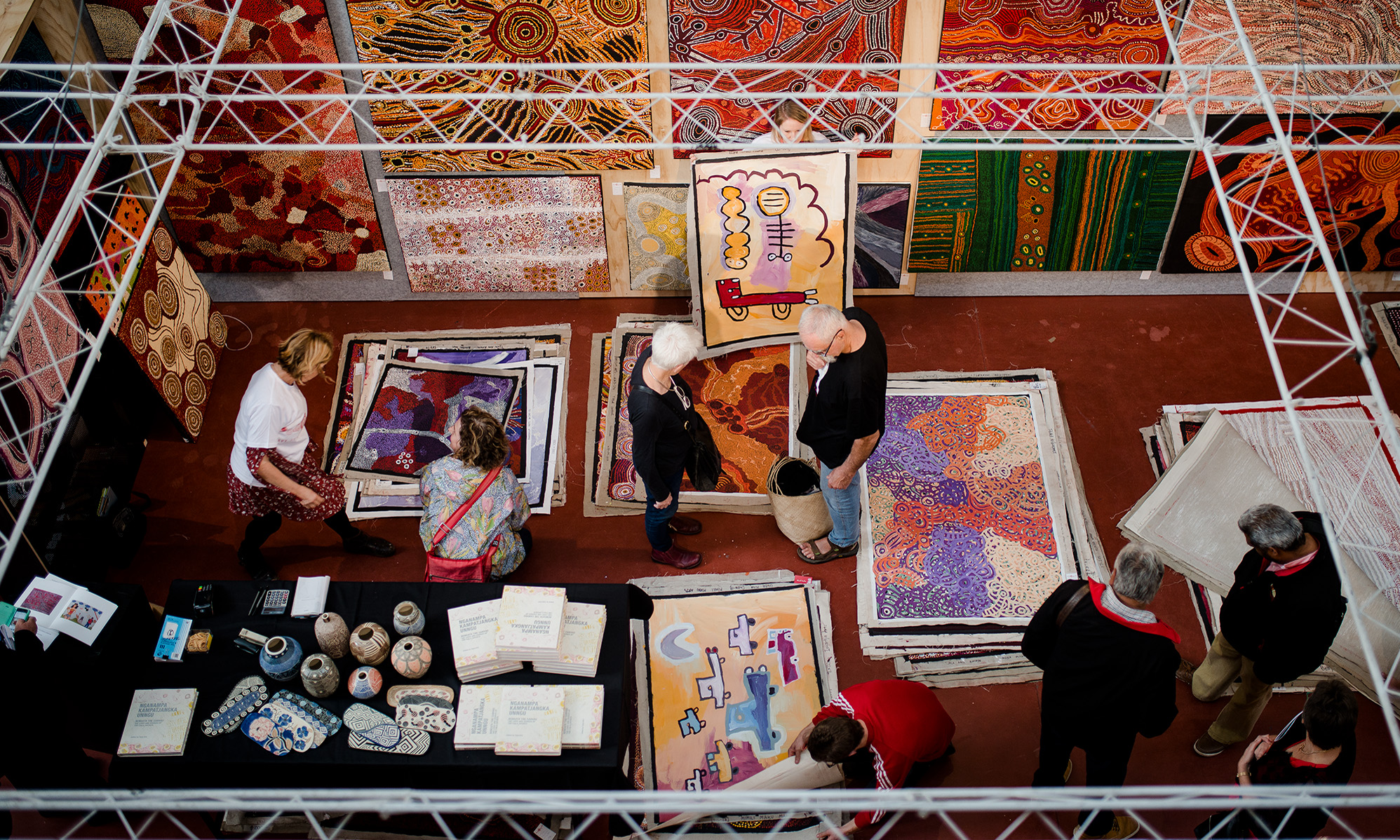 Thumbnail for A family affair at Tarnanthi Art Fair