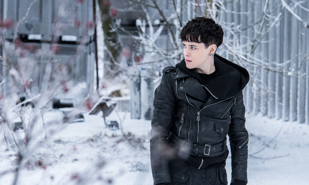 Claire Foy as Lisbeth Salander in The Girl in the Spider's Web.