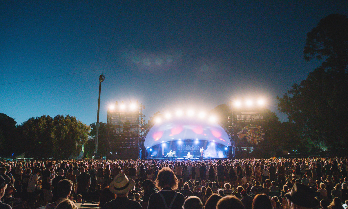 WOMADelaide returns to Botanic Park this weekend. Photo: Jack Fenby