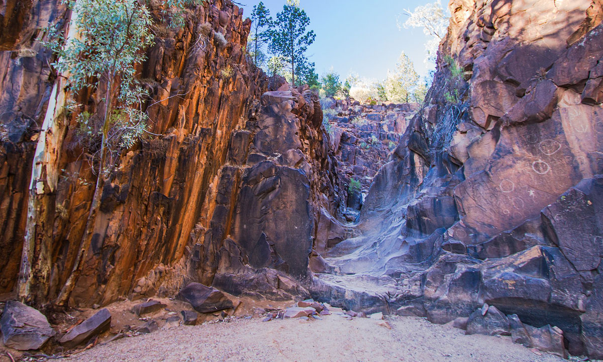 Sacred Canyon in the Flinders Ranges. Photo: Jacqui Barker / Wikimedia Commons