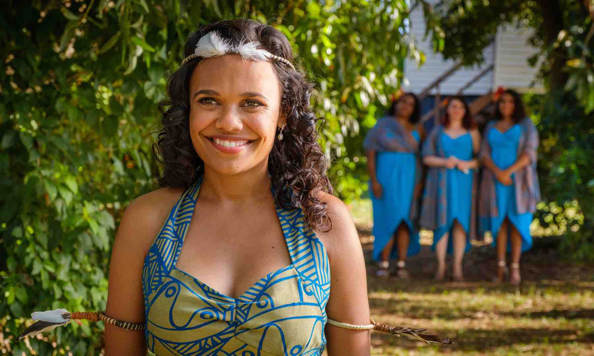 Miranda Tapsell in Top End Wedding.