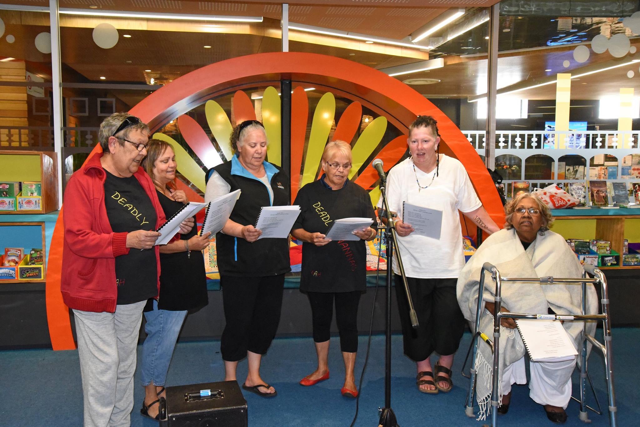 Members of the Deadly Nannas. 