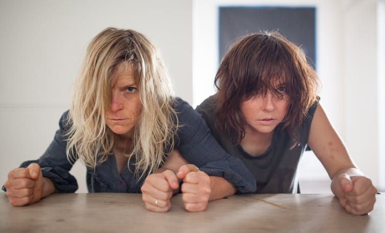 A scene from the play 'Animal' by Melbourne theatre company Theatreworks, which has lost its long-term Australia Council funding. 