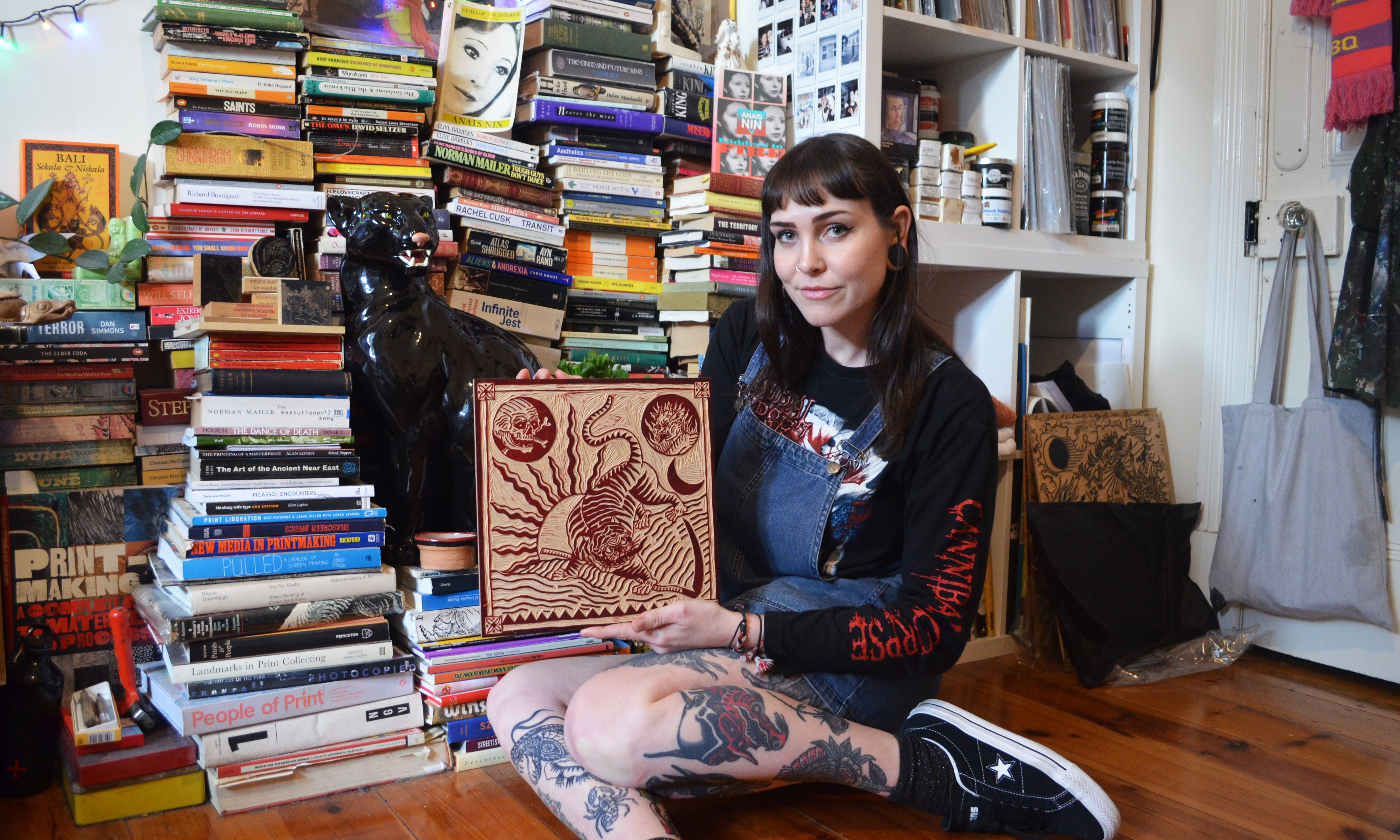 Thumbnail for Pentagram and printmaking: artist etches her own story