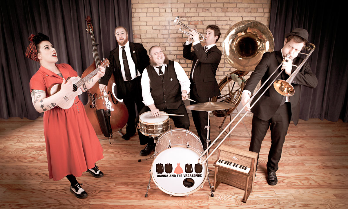 Davina and the Vagabonds will put the sass in the 2020 Adelaide Cabaret Festival.