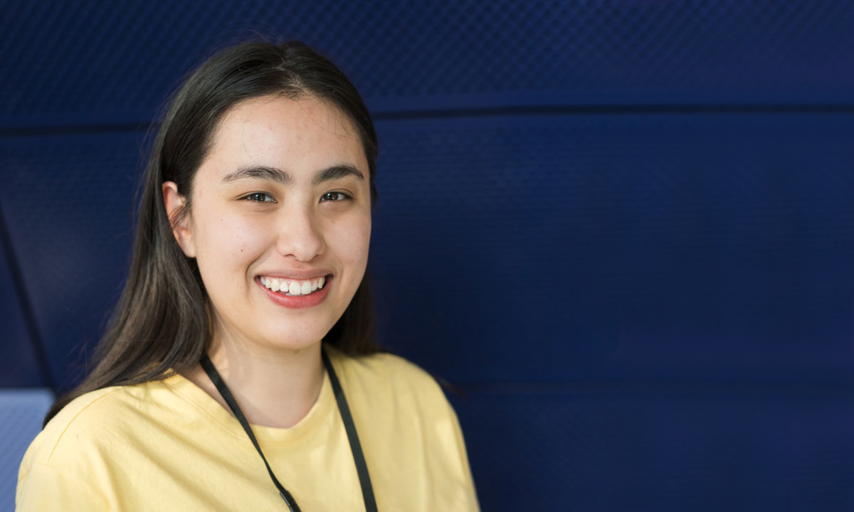 Talented young Adelaide writer Olivia Ze Silva. Photo: Hasheem McAdam