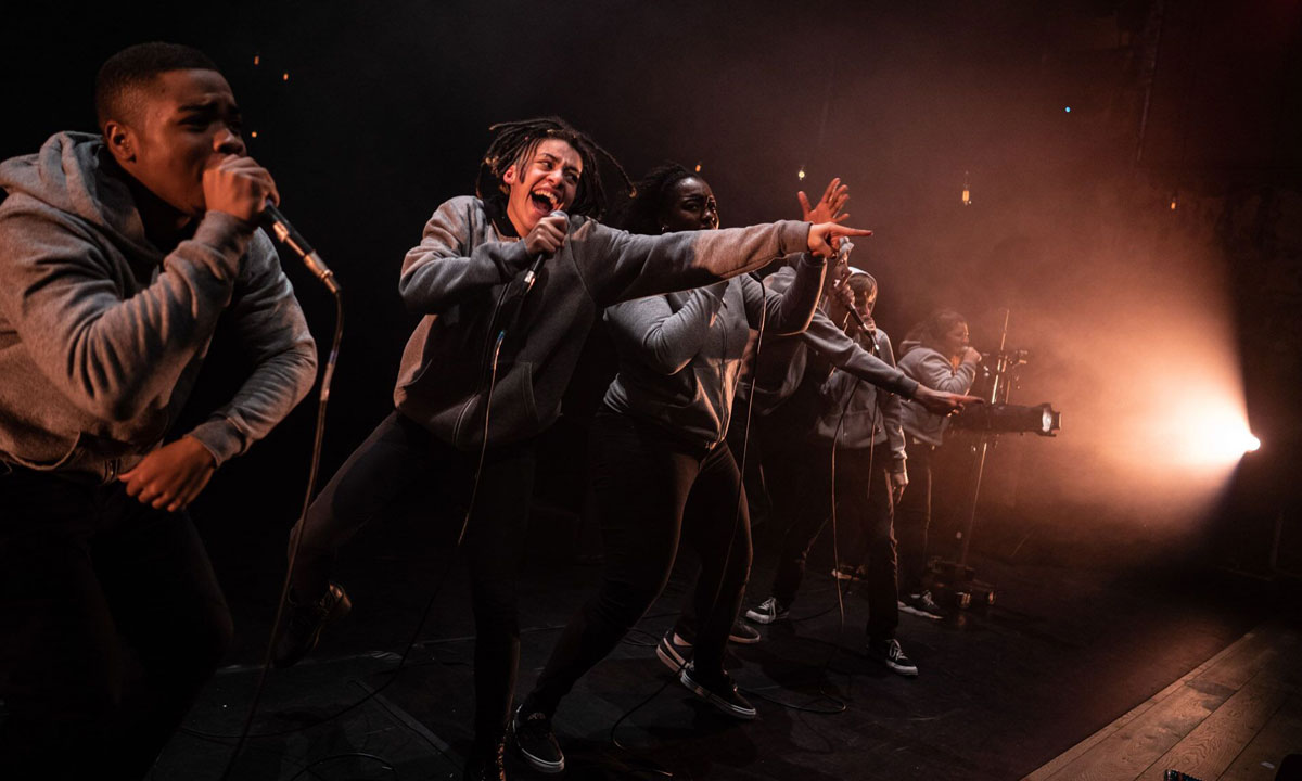 Thumbnail for Beatboxers reimagine Frankenstein for electrifying RCC show