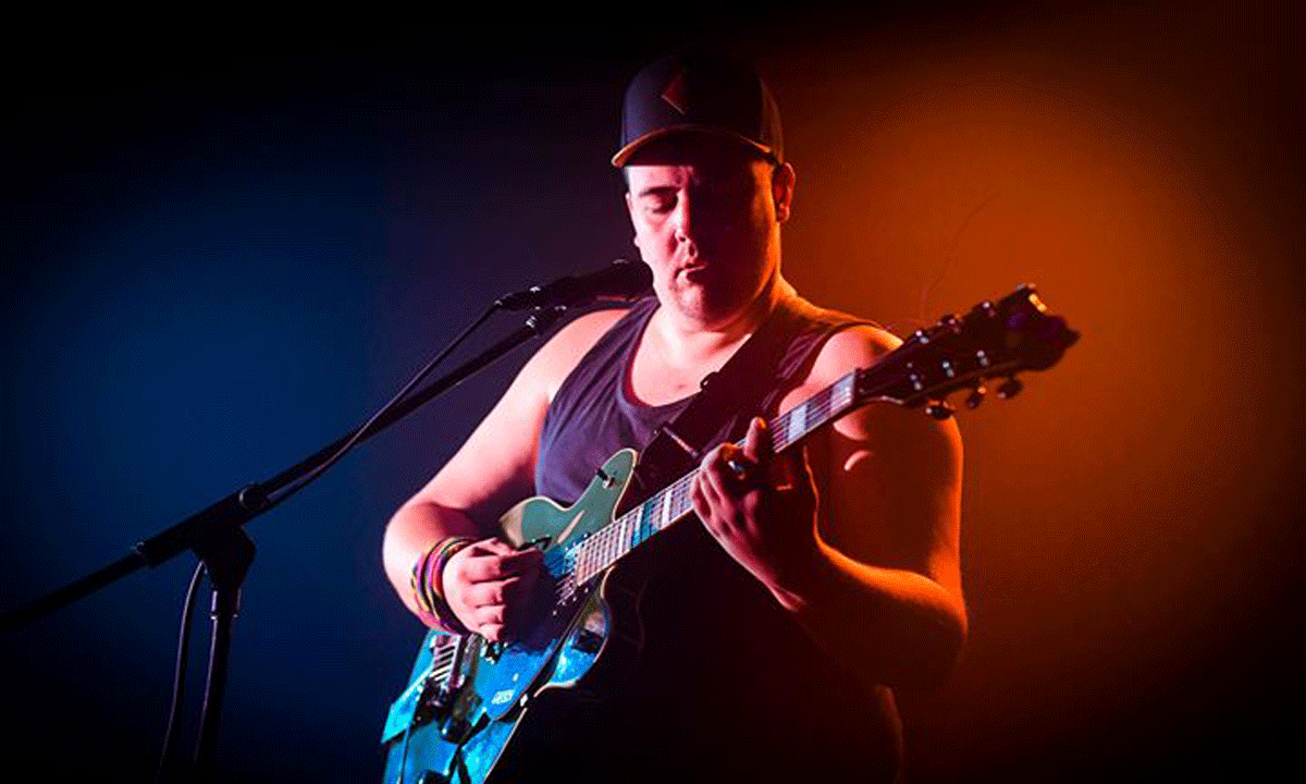 Singer-songwriter Phil Grainger in Orpheus.