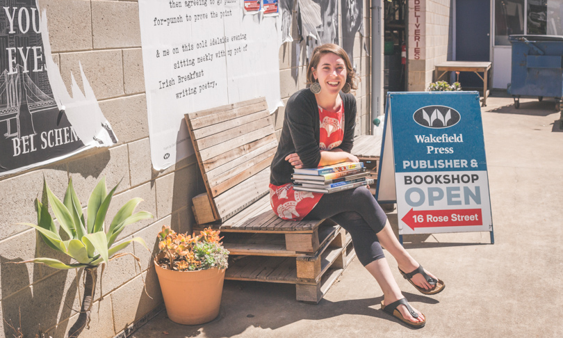 Wakefield Press's Margot Lloyd. Photo: Tessa Lauren Milford Behn / CityMag