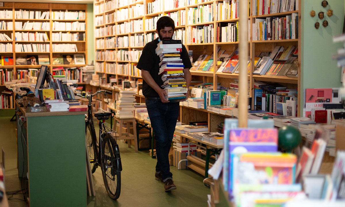 Bookshops around the world are reopening as the pandemic lockdown lifts. Photo: EPA