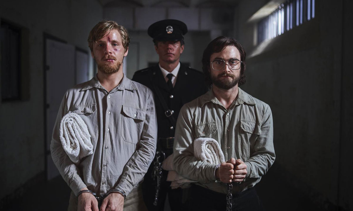 Daniel Webber and Daniel Radcliffe in Escape from Pretoria. Photo: Arclight Films