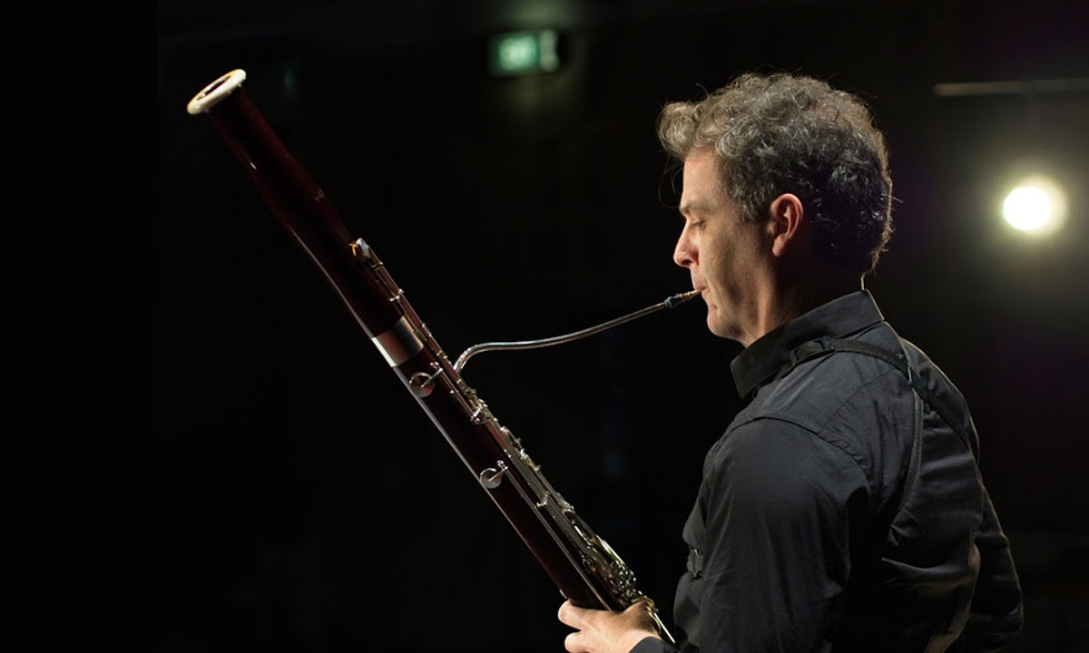 Mark Gaydon performing for the ASO's Virtual Concert Hall.