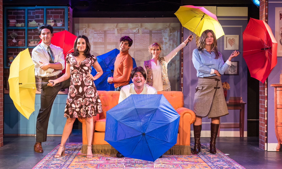 The cast of 'Friends! The Musical Parody'.