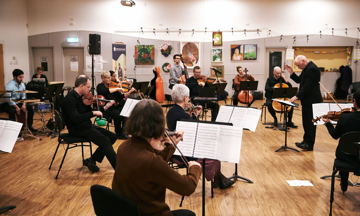 Sanctuary: A recent ASO community centre concert in Goodwood.