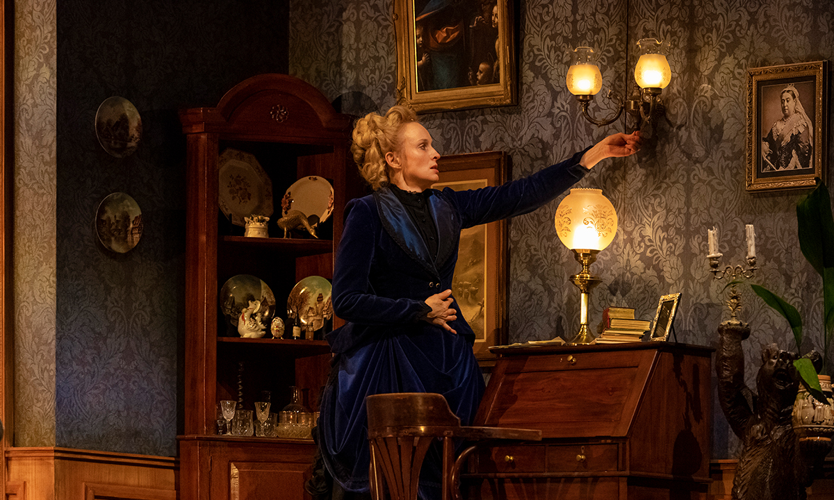 Ksenja Logos stars as Bella Manningham in Catherine Fitzgerald's Gaslight.