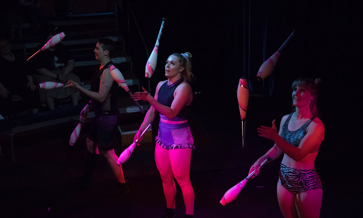 Fringe show Boss Squad in Gluttony. Photo: Shaun Higgins