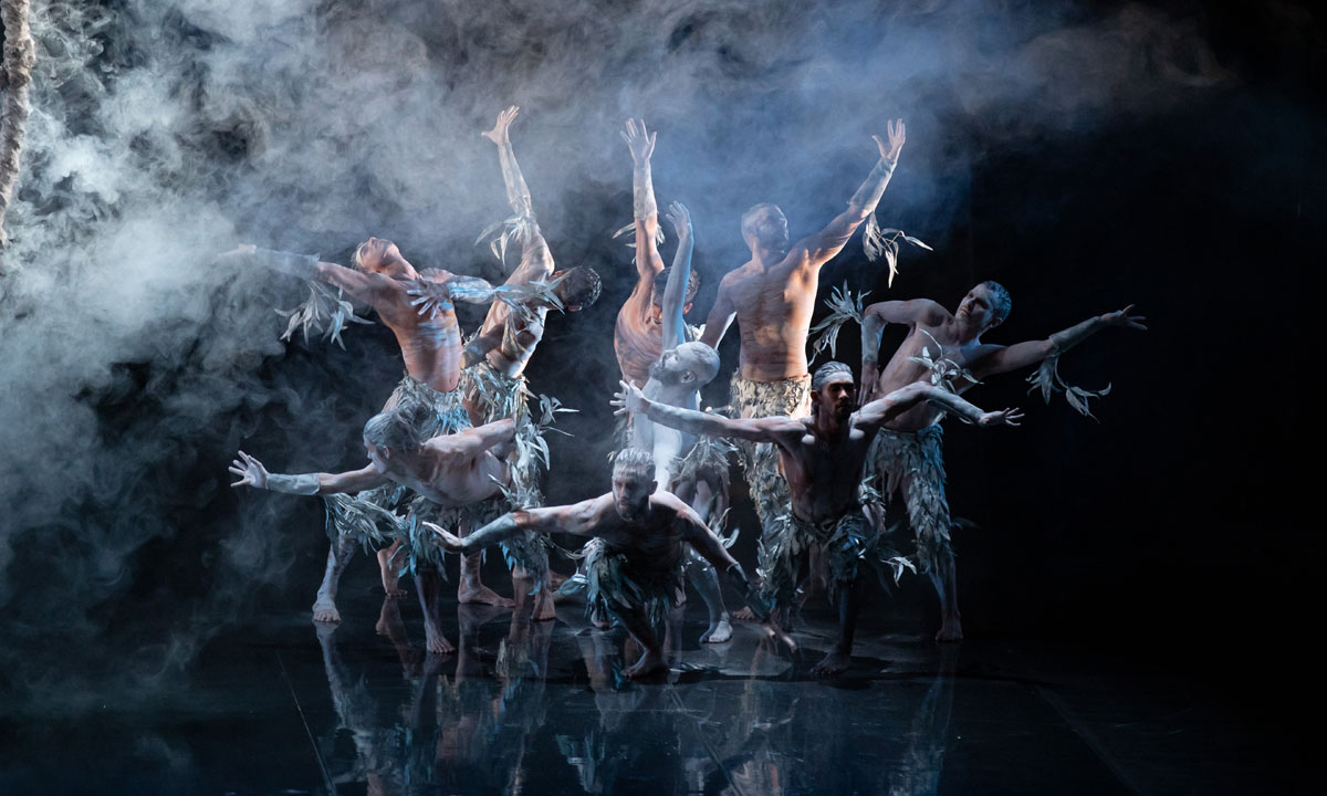 Bangarra Dance Theatre's acclaimed production Bennelong. Photo: Daniel Boud