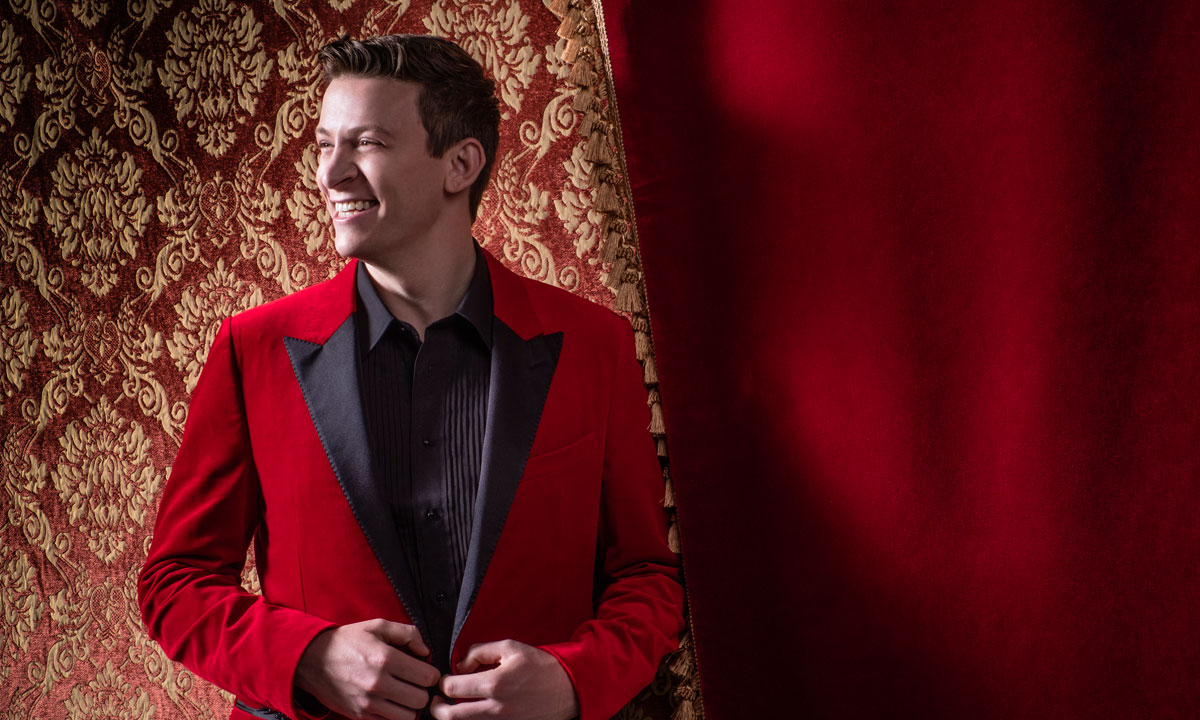 American counter-tenor Aryeh Nussbaum Cohen is in town for the Adelaide Festival. Photo: Dario Acosta
