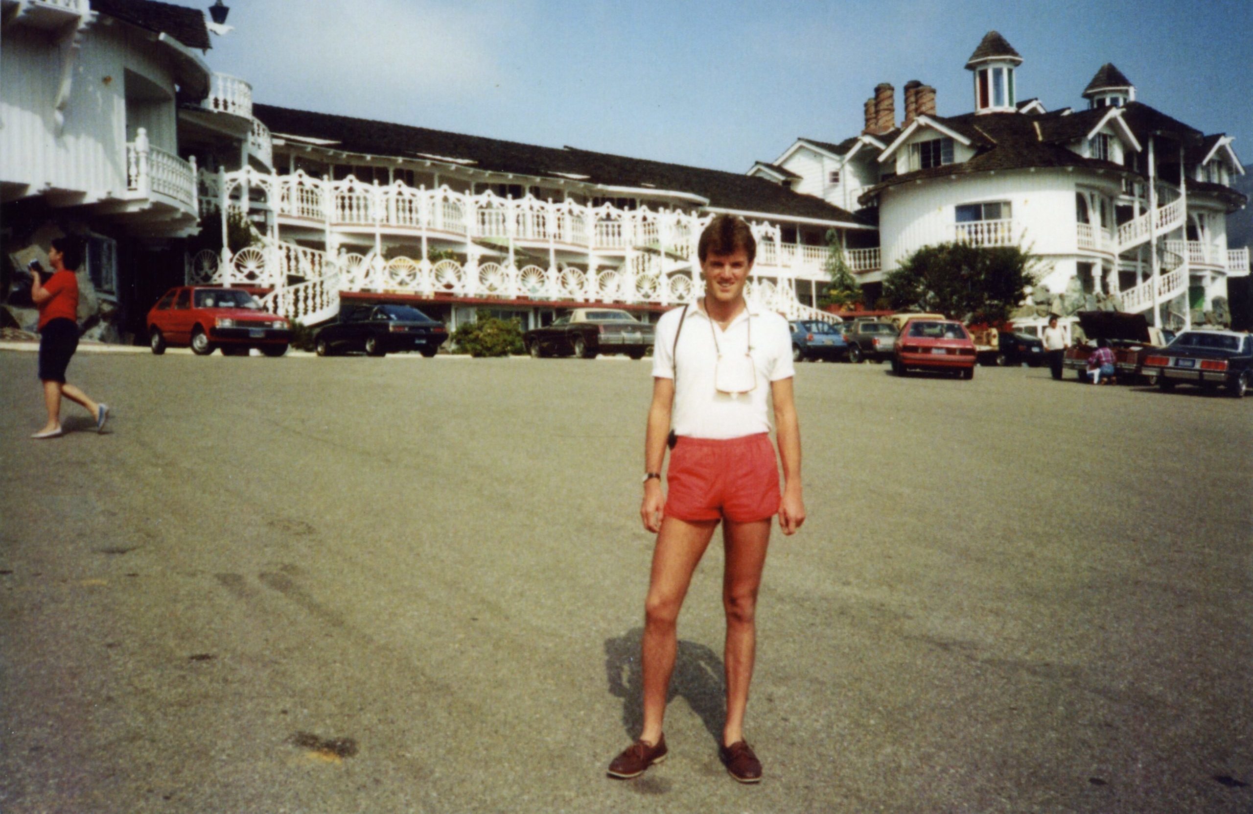 "What killed Das certainly wasn’t named, showing AIDS was capable of still spelling shame well after it had spelt death." Das at a hotel in San Luis Obispo, California, in 1983. Photo by Len Amadio